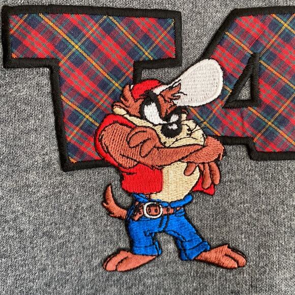 Vintage Looney Tunes Tasmanian Sweatshirt XL - Picture 6 of 9